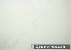 杏花水彩畫教程分享