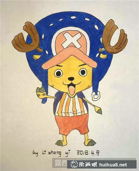 卡通狗狗整體上色