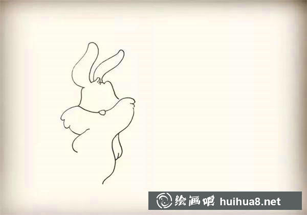 小兔子簡(jiǎn)筆畫教程