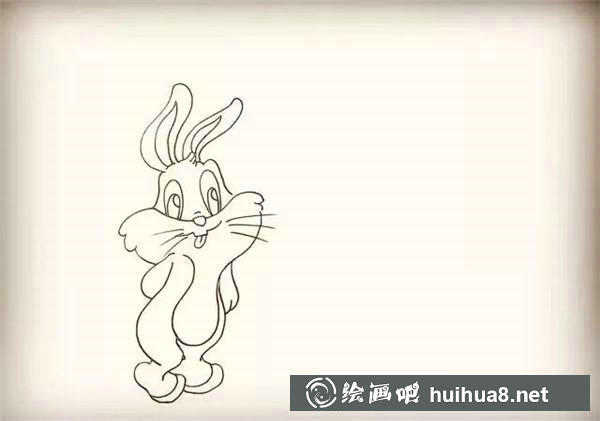 小兔子簡(jiǎn)筆畫教程