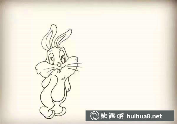 小兔子簡(jiǎn)筆畫教程