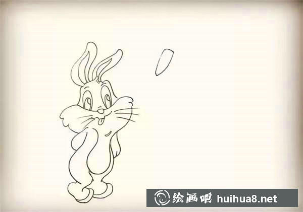 小兔子簡(jiǎn)筆畫教程