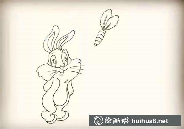 小兔子簡(jiǎn)筆畫教程