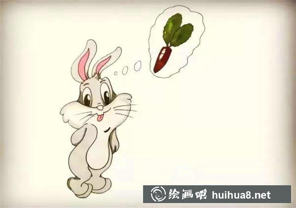 小兔子簡(jiǎn)筆畫教程