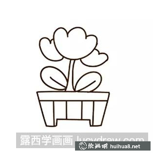 鮮花簡(jiǎn)筆畫