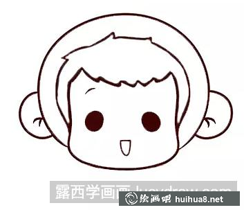 小男孩頭像簡(jiǎn)筆畫 小男孩頭像簡(jiǎn)筆畫