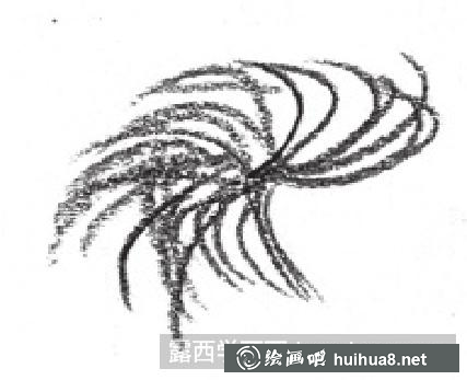 旋轉(zhuǎn)曲線線條示例