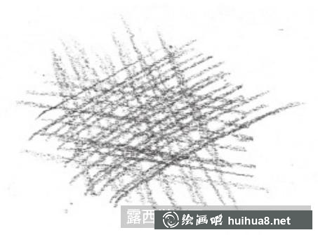 交叉排列線條示例