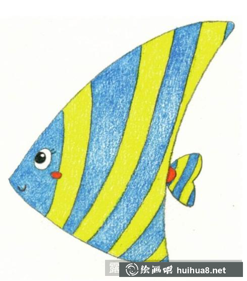 兒童畫(huà)熱帶魚(yú)