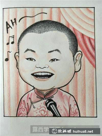 人物彩鉛