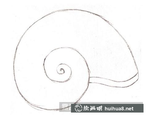 兒童畫(huà)小海螺