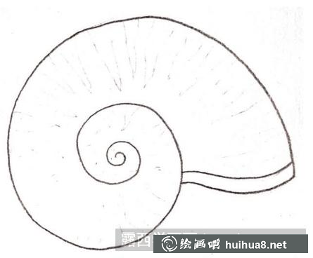 兒童畫(huà)小海螺