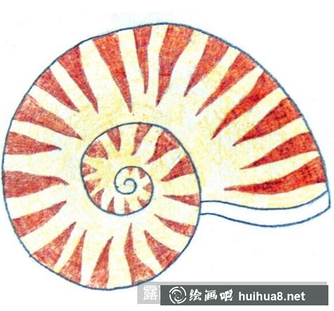 兒童畫(huà)小海螺