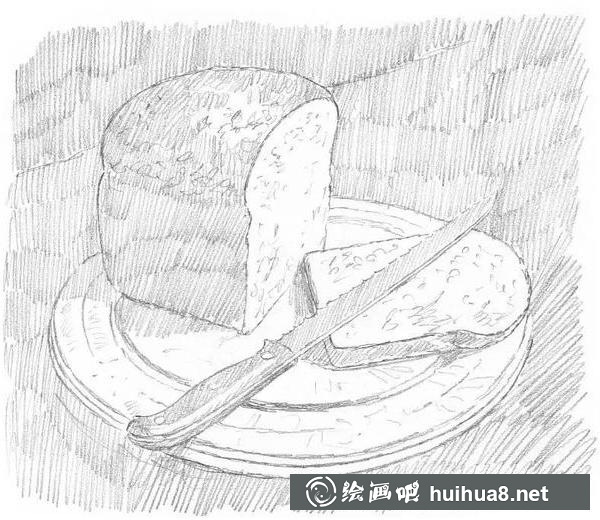 吐司面包的畫法