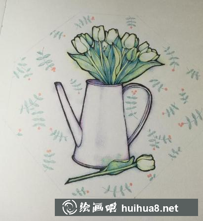 ,小清新花瓶的畫法 ,小清新花瓶的畫法