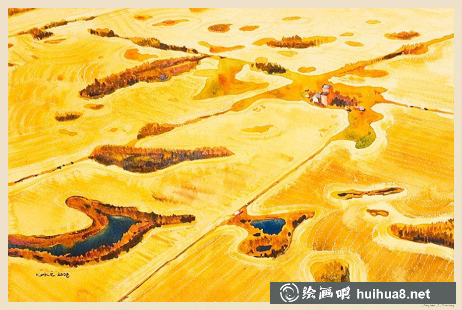 Jathedar的唯美風景水彩畫