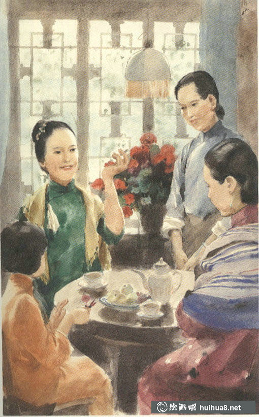 關(guān)維興水彩畫繪本《城南舊事》