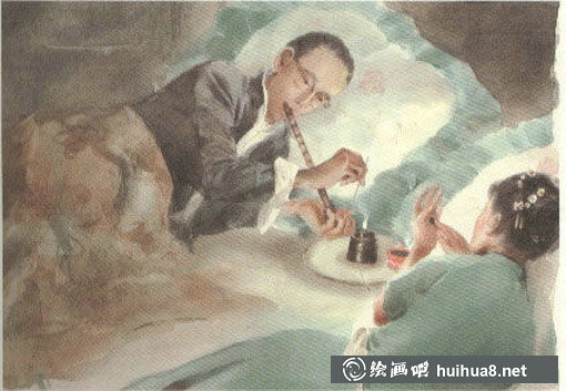 關(guān)維興水彩畫繪本《城南舊事》