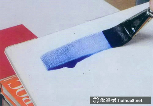 水彩畫基本涂色方法 - 平涂法