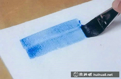水彩畫基本涂色方法 - 平涂法