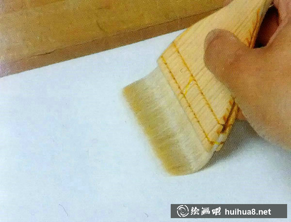 水彩畫技法之滲化法