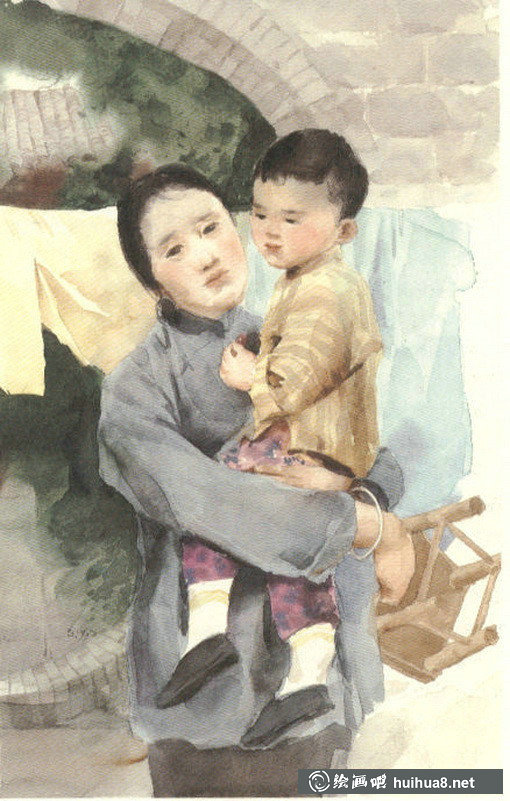 關(guān)維興水彩畫繪本《城南舊事》
