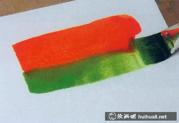 水彩畫技法之漸變法