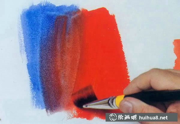 水彩畫的留白技法之溶解法