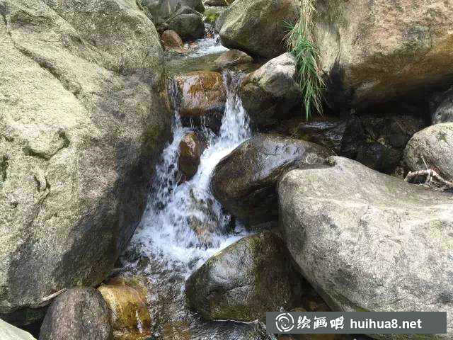 黃有維山水水彩風景畫繪畫步驟教程