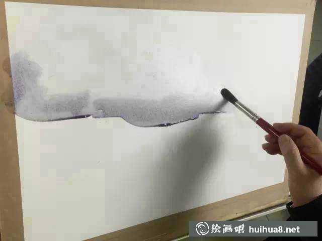 黃有維畫(huà)云海風(fēng)景水彩教程詳細(xì)步驟 黃有維畫(huà)云海風(fēng)景水彩教程詳細(xì)步驟