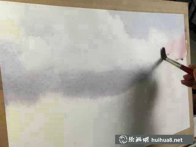 黃有維畫(huà)云海風(fēng)景水彩教程詳細(xì)步驟 黃有維畫(huà)云海風(fēng)景水彩教程詳細(xì)步驟