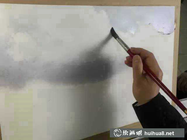 黃有維畫(huà)云海風(fēng)景水彩教程詳細(xì)步驟 黃有維畫(huà)云海風(fēng)景水彩教程詳細(xì)步驟