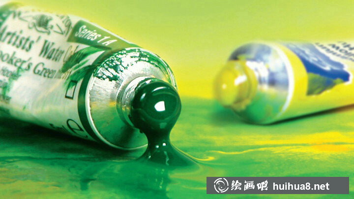 水彩畫顏料的調(diào)配與使用