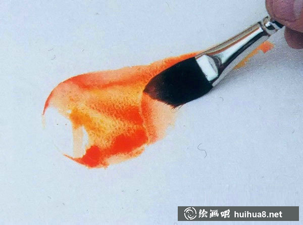 水彩畫(huà)入門教程：寫(xiě)生胡蘿卜的步驟