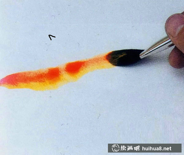 水彩畫(huà)入門教程：寫(xiě)生胡蘿卜的步驟