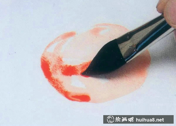 水彩畫入門教程：寫生西紅柿的步驟
