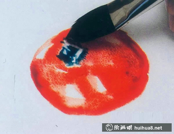 水彩畫入門教程：寫生西紅柿的步驟