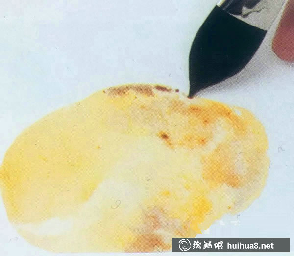 水彩畫入門教程：寫生土豆的步驟