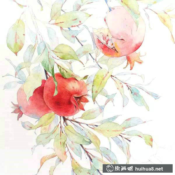 Natalia Tyulkina美好的小清新水彩手繪插畫