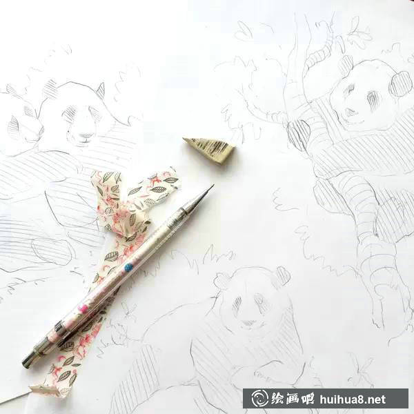 Natalia Tyulkina美好的小清新水彩手繪插畫