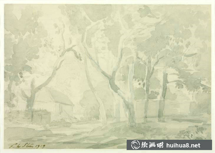 英國(guó)風(fēng)景畫(huà)家菲利普·威爾遜·斯蒂爾繪畫(huà)作品