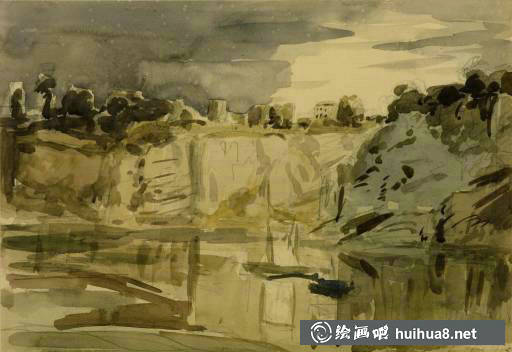英國(guó)風(fēng)景畫(huà)家菲利普·威爾遜·斯蒂爾繪畫(huà)作品