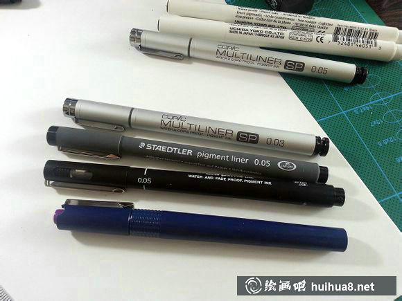 施德樓三菱針管筆最細型號對比