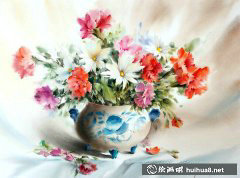 Mohammad Yazdchi唯美靜物花卉水彩繪