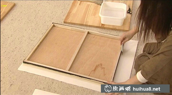 永山裕子流之水彩畫裱紙教程