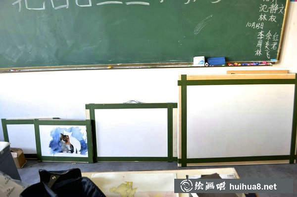 永山裕子流之水彩畫裱紙教程
