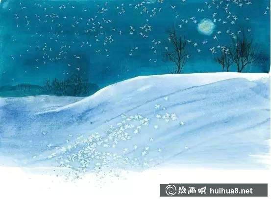 水彩畫肌理工具特效技巧教程