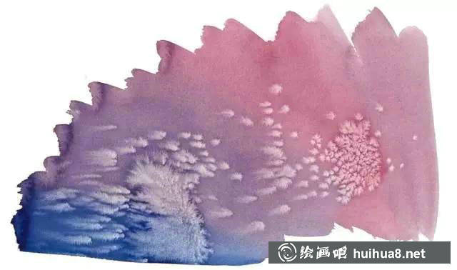 水彩畫肌理工具特效技巧教程