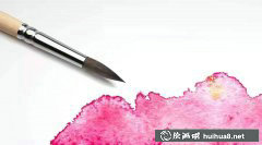 水彩筆頭多樣繪畫技巧