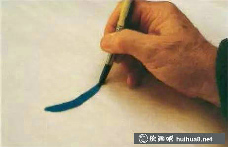 水彩畫(huà)筆不同筆頭在繪畫(huà)中的運(yùn)用